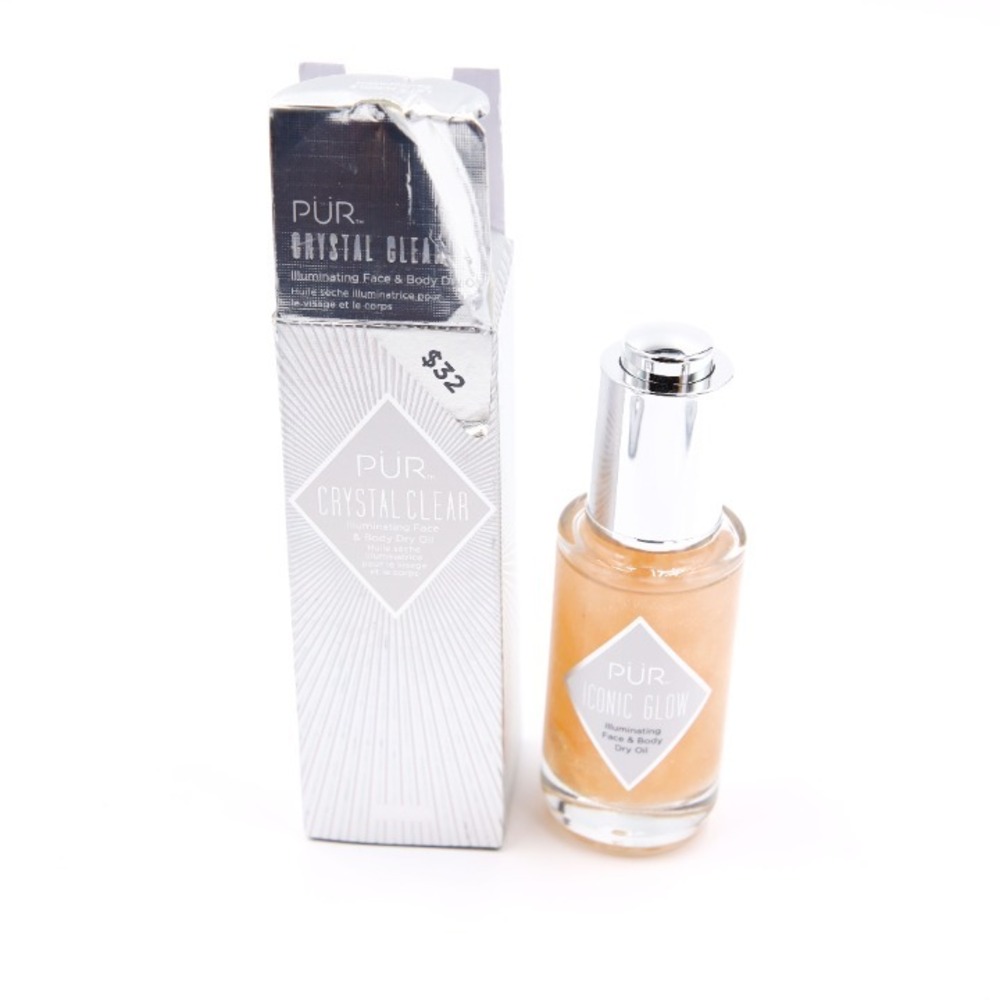 PUR - Crystal Clear Illuminating Face & Body Dry Oil - 1 fl oz / 30 ml‎